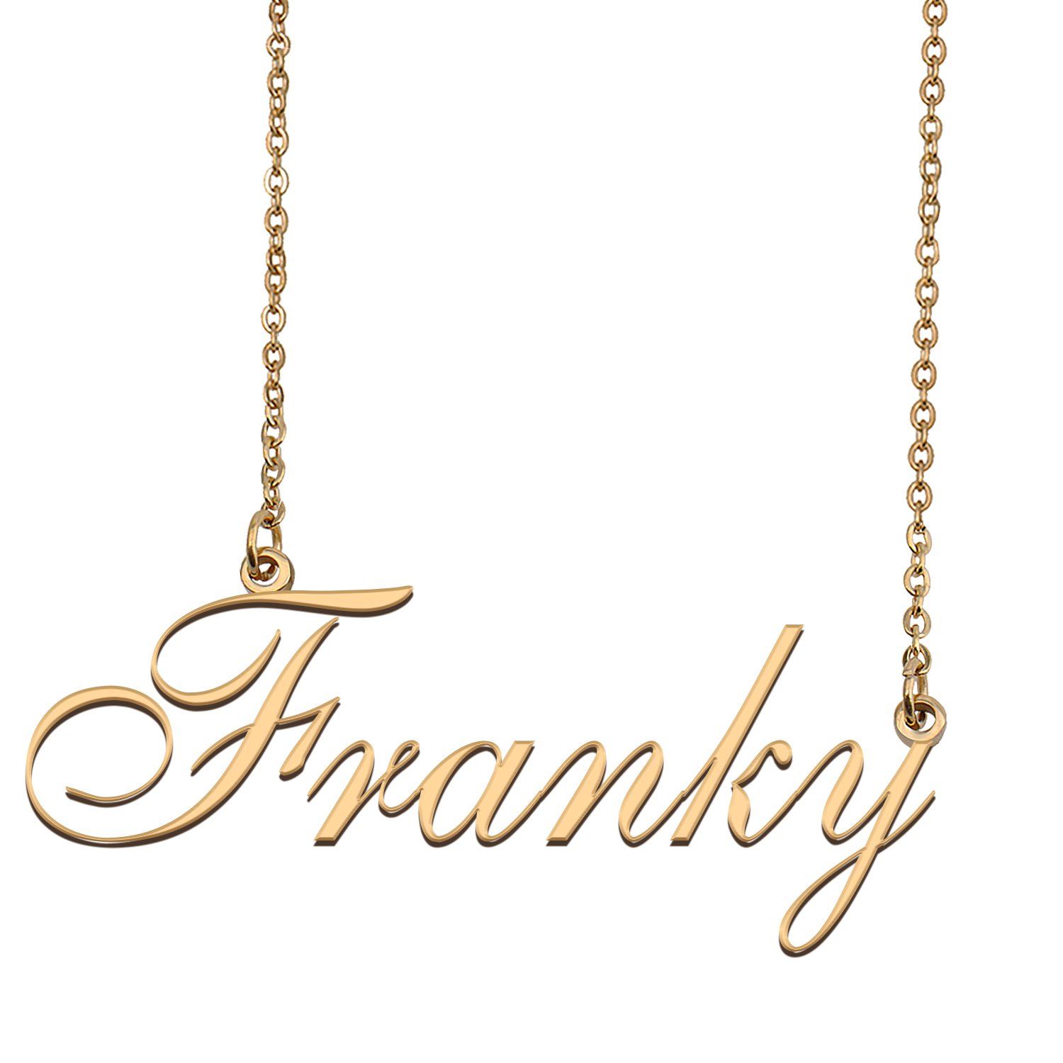 Custom Name Necklace Awesome Gift for My Best Friend Franky