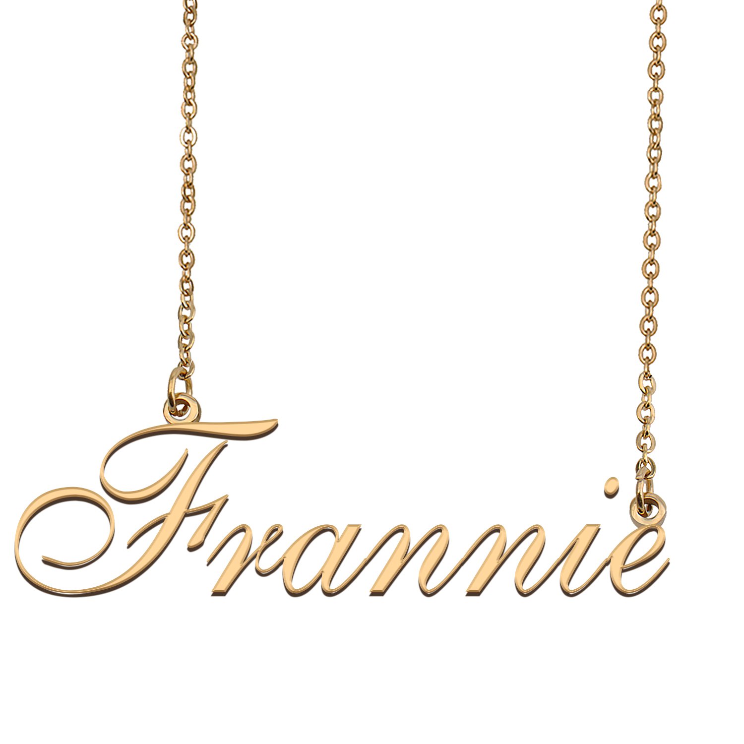 Custom Name Necklace Awesome Gift for My Best Friend Frannie