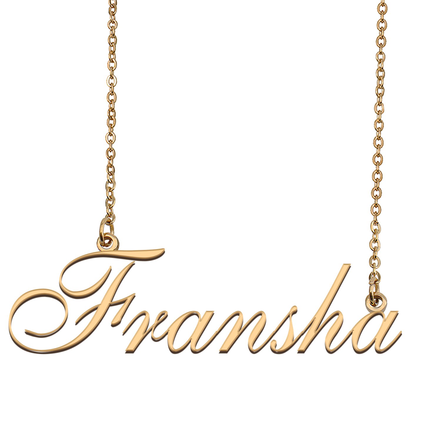 Custom Name Necklace Awesome Gift for My Best Friend Fransha