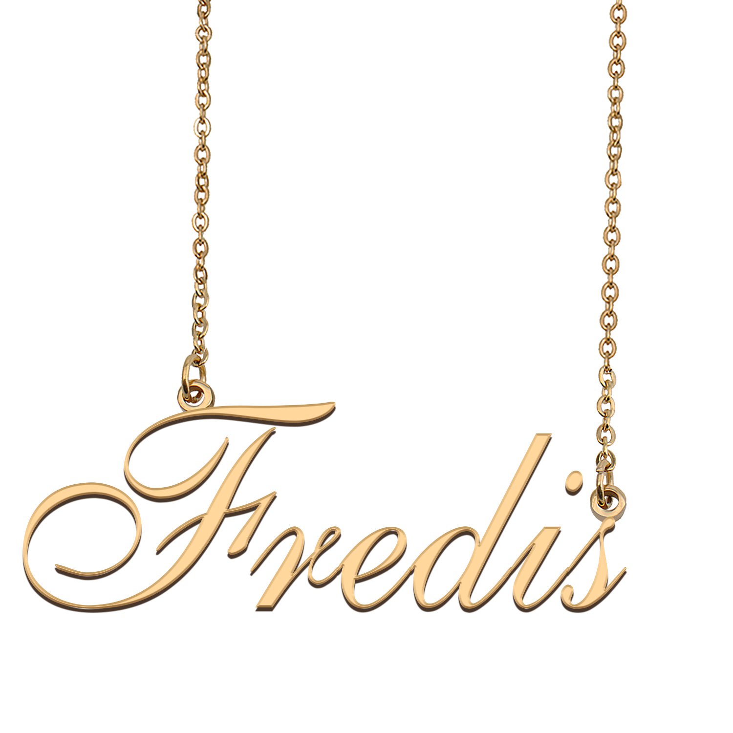 Custom Name Necklace Awesome Gift for My Best Friend Fredis
