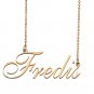 Custom Name Necklace Awesome Gift for My Best Friend Fredis