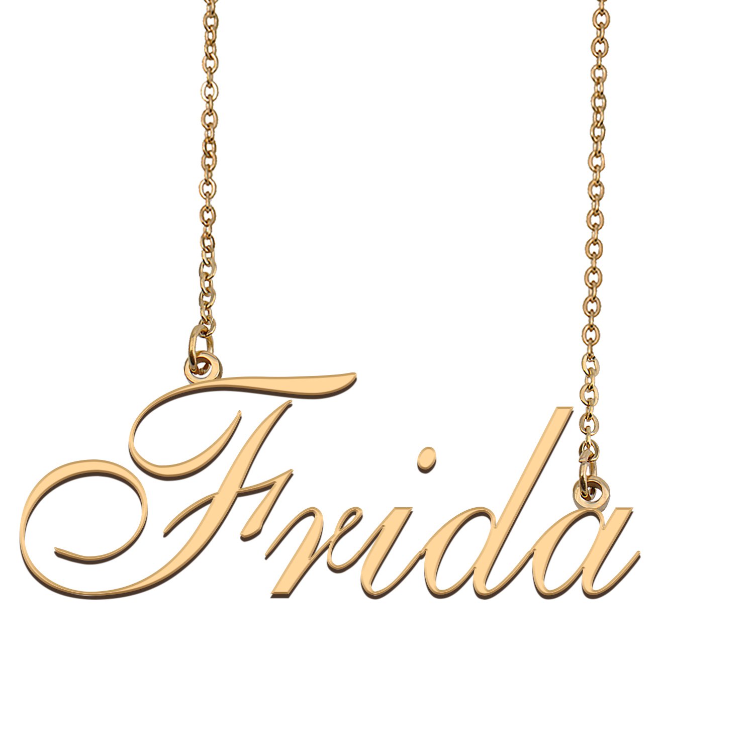 Custom Name Necklace Awesome Gift for My Best Friend Frida