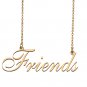 Custom Name Necklace Awesome Gift for My Best Friend Friends