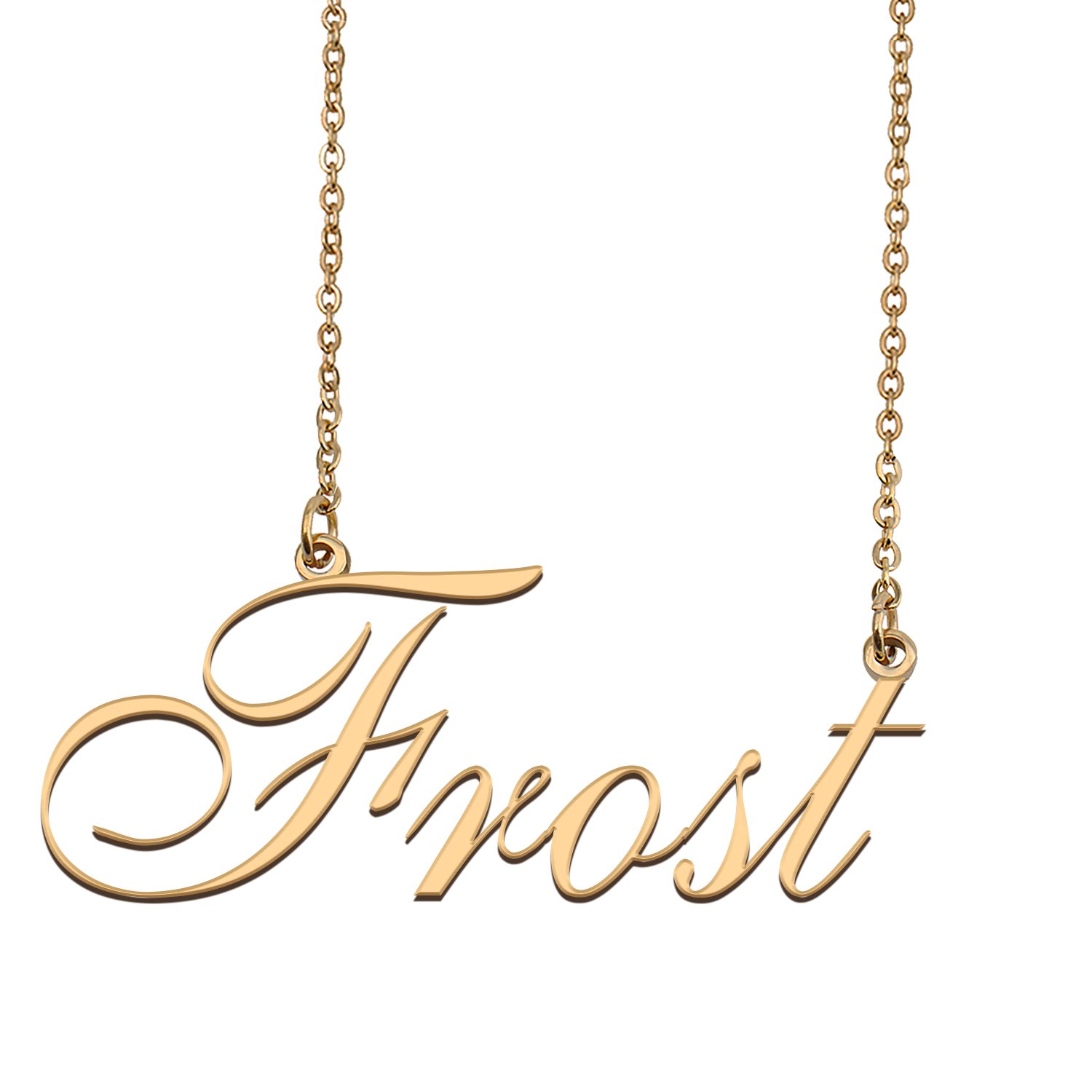 Custom Name Necklace Awesome Gift for My Best Friend Frost