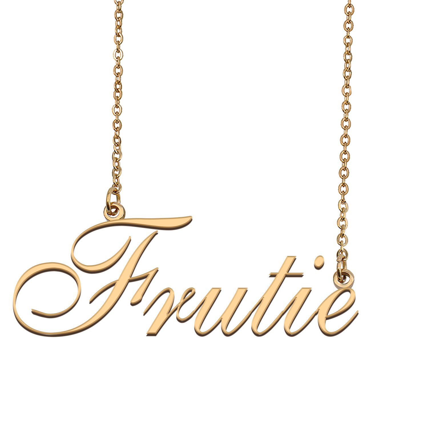 Custom Name Necklace Awesome Gift for My Best Friend Frutie