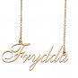 Custom Name Necklace Awesome Gift for My Best Friend Frydda