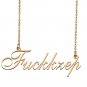 Custom Name Necklace Awesome Gift for My Best Friend Fuckkzep