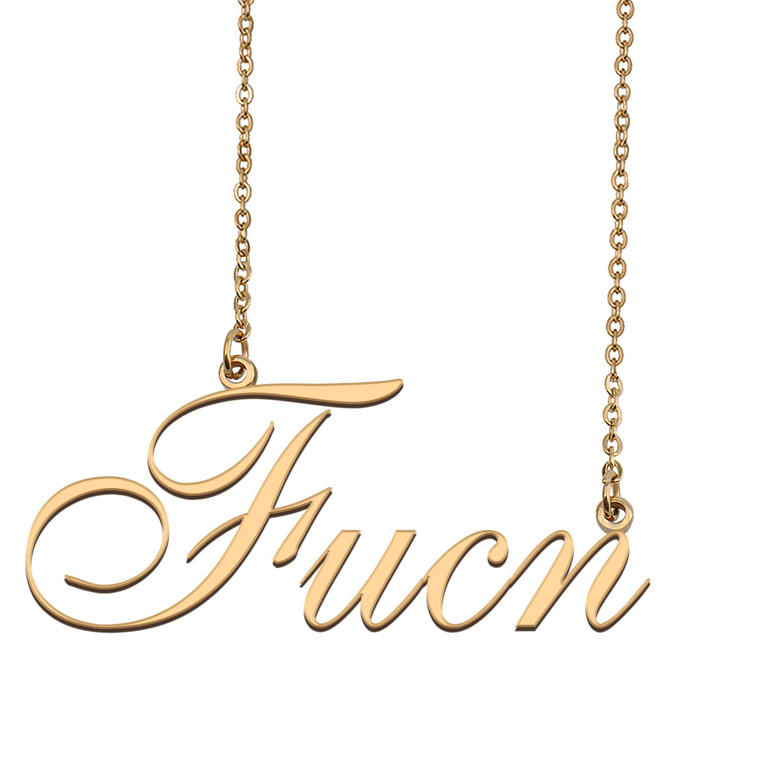 Custom Name Necklace Awesome Gift for My Best Friend Fucn