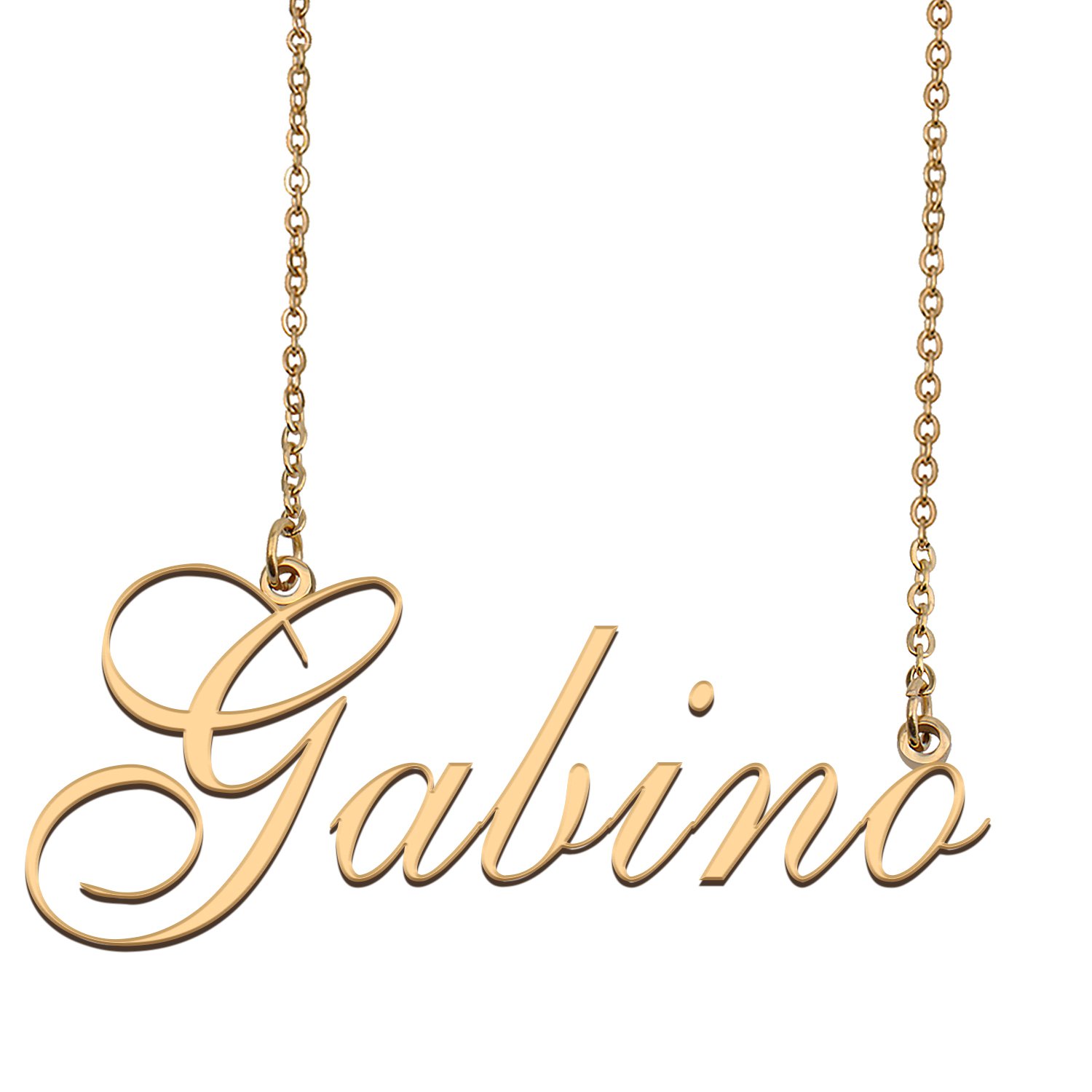 Custom Name Necklace Awesome Gift for My Best Friend Gabino
