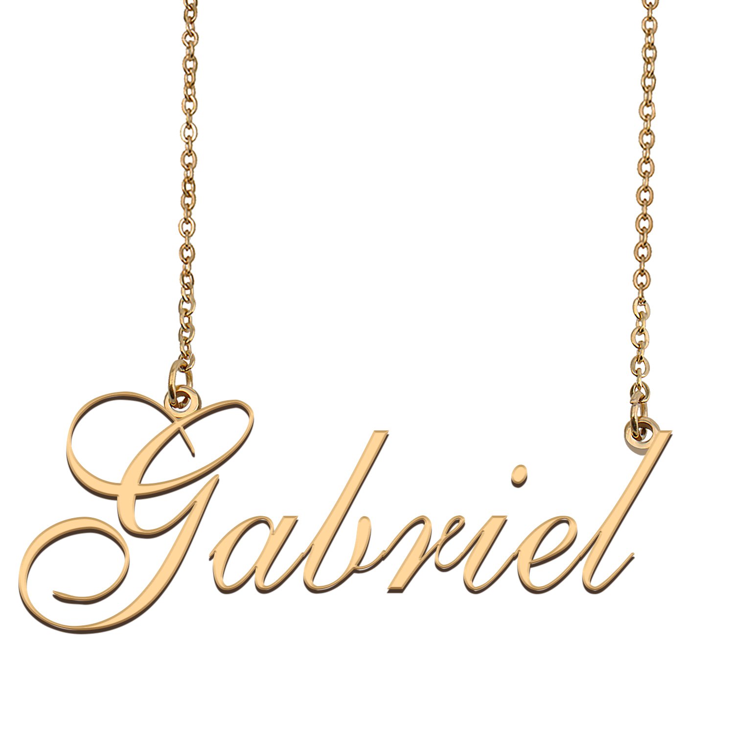 Custom Name Necklace Awesome Gift for My Best Friend Gabriel