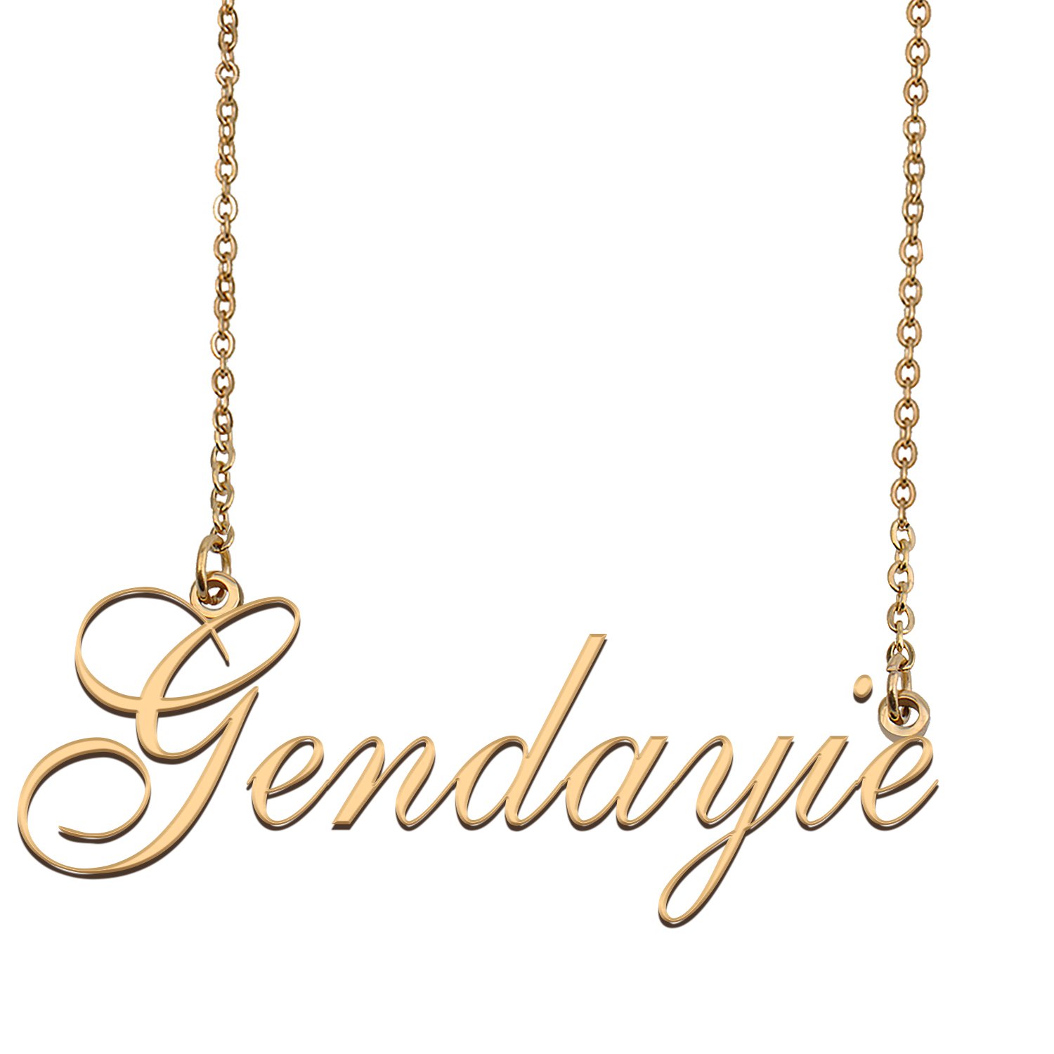 Custom Name Necklace Awesome Gift for My Best Friend Gendayie