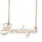 Custom Name Necklace Awesome Gift for My Best Friend Gendayie