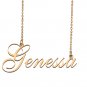 Custom Name Necklace Awesome Gift for My Best Friend Genessa
