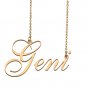 Custom Name Necklace Awesome Gift for My Best Friend Geni