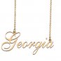 Custom Name Necklace Awesome Gift for My Best Friend Georgia