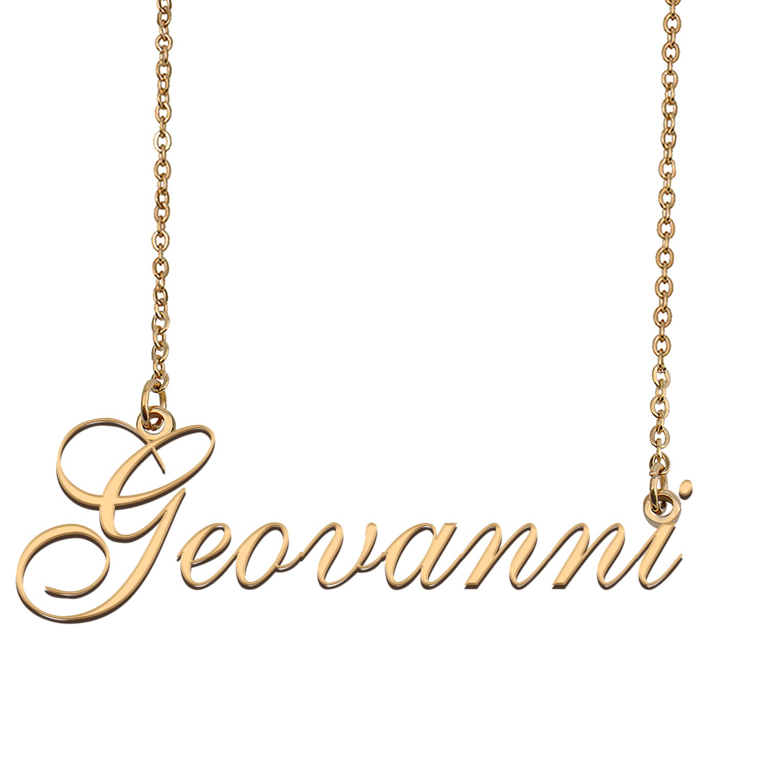 Custom Name Necklace Awesome Gift for My Best Friend Geovanni
