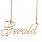Custom Name Necklace Awesome Gift for My Best Friend Gerald