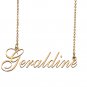 Custom Name Necklace Awesome Gift for My Best Friend Geraldine