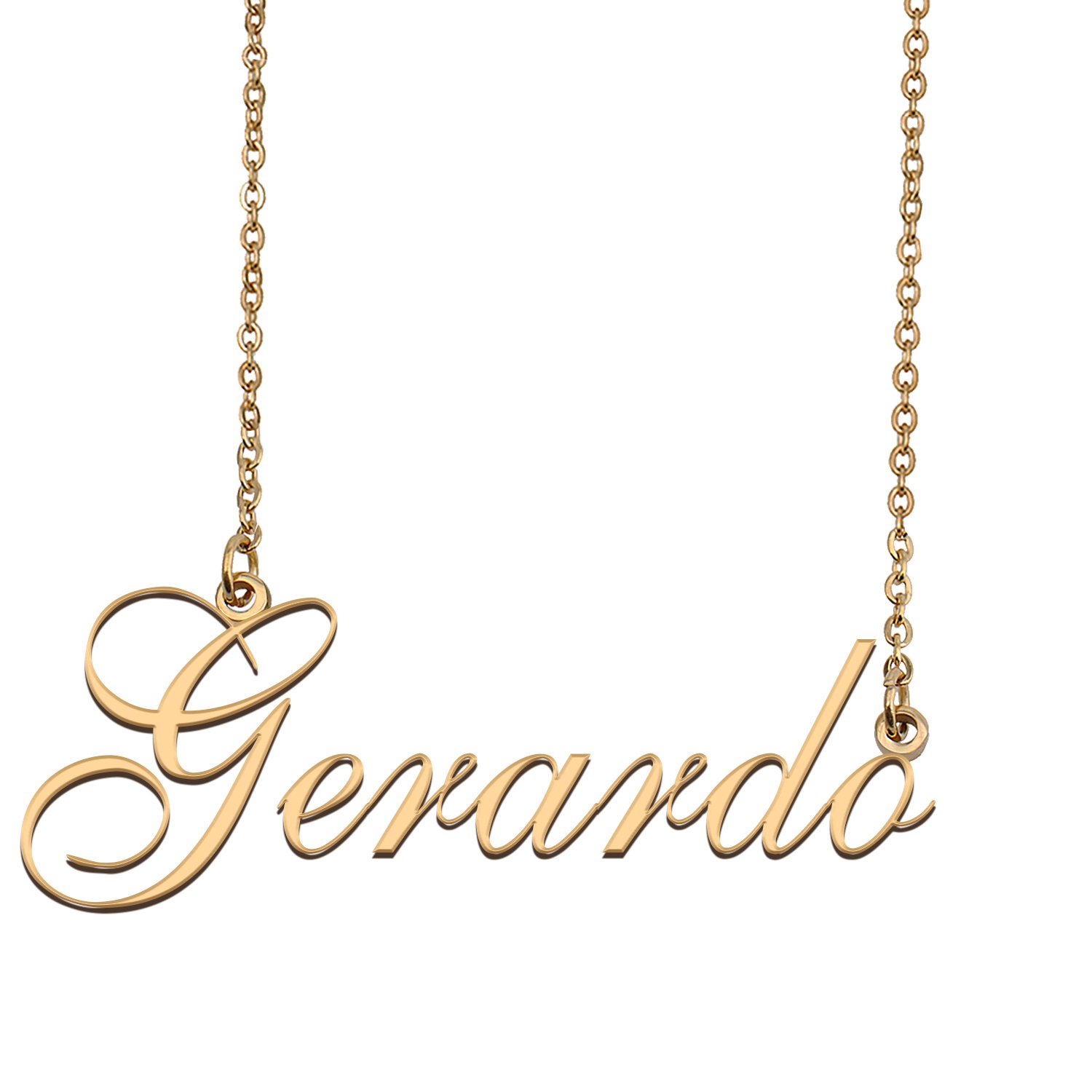 Custom Name Necklace Awesome Gift for My Best Friend Gerardo