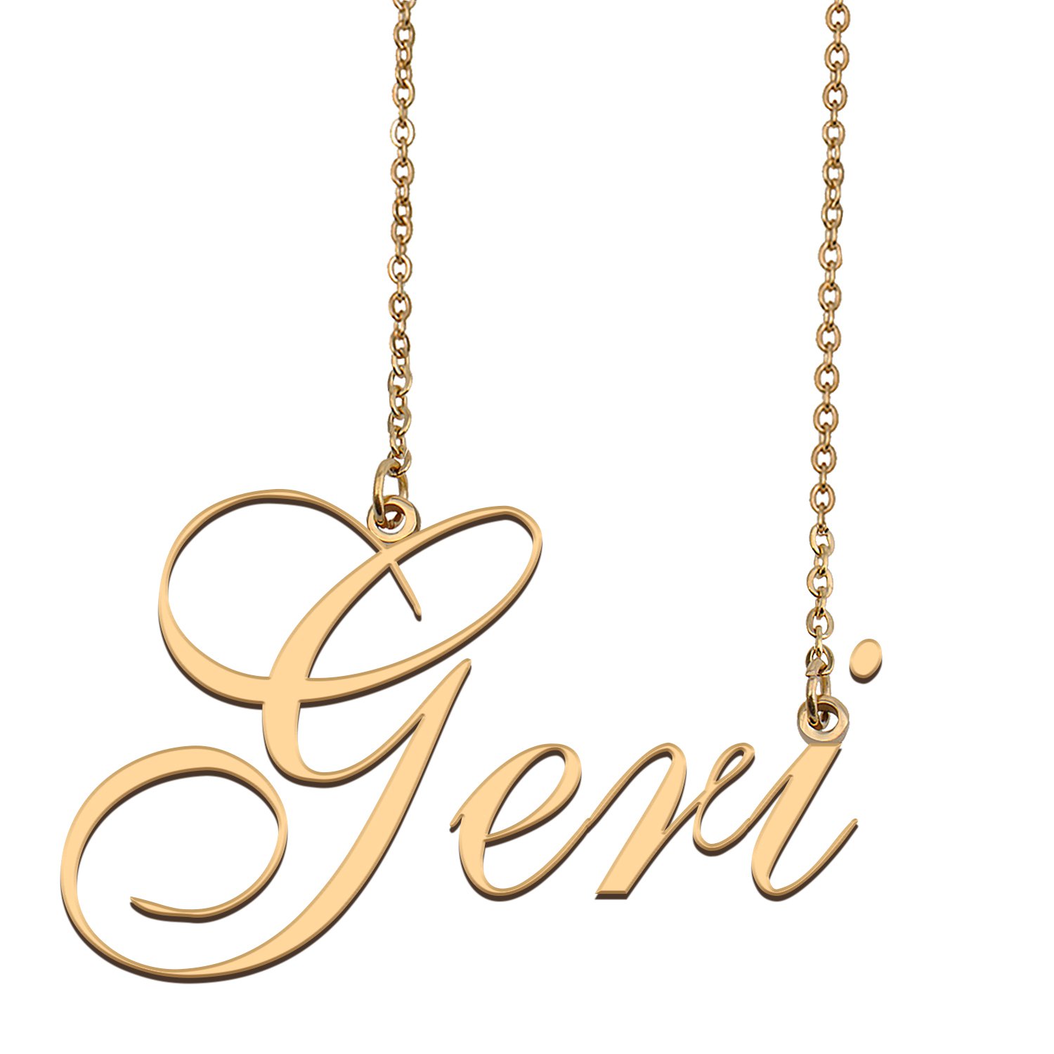 Custom Name Necklace Awesome Gift for My Best Friend Geri