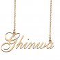 Custom Name Necklace Awesome Gift for My Best Friend Ghinwa