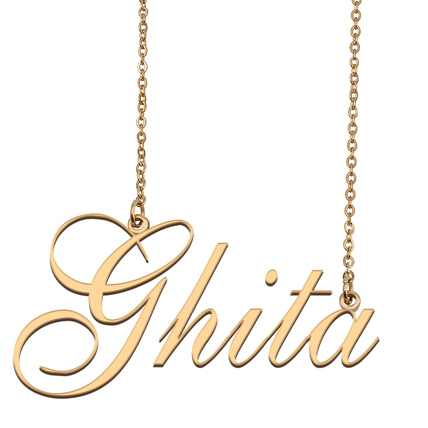 Custom Name Necklace Awesome Gift for My Best Friend Ghita
