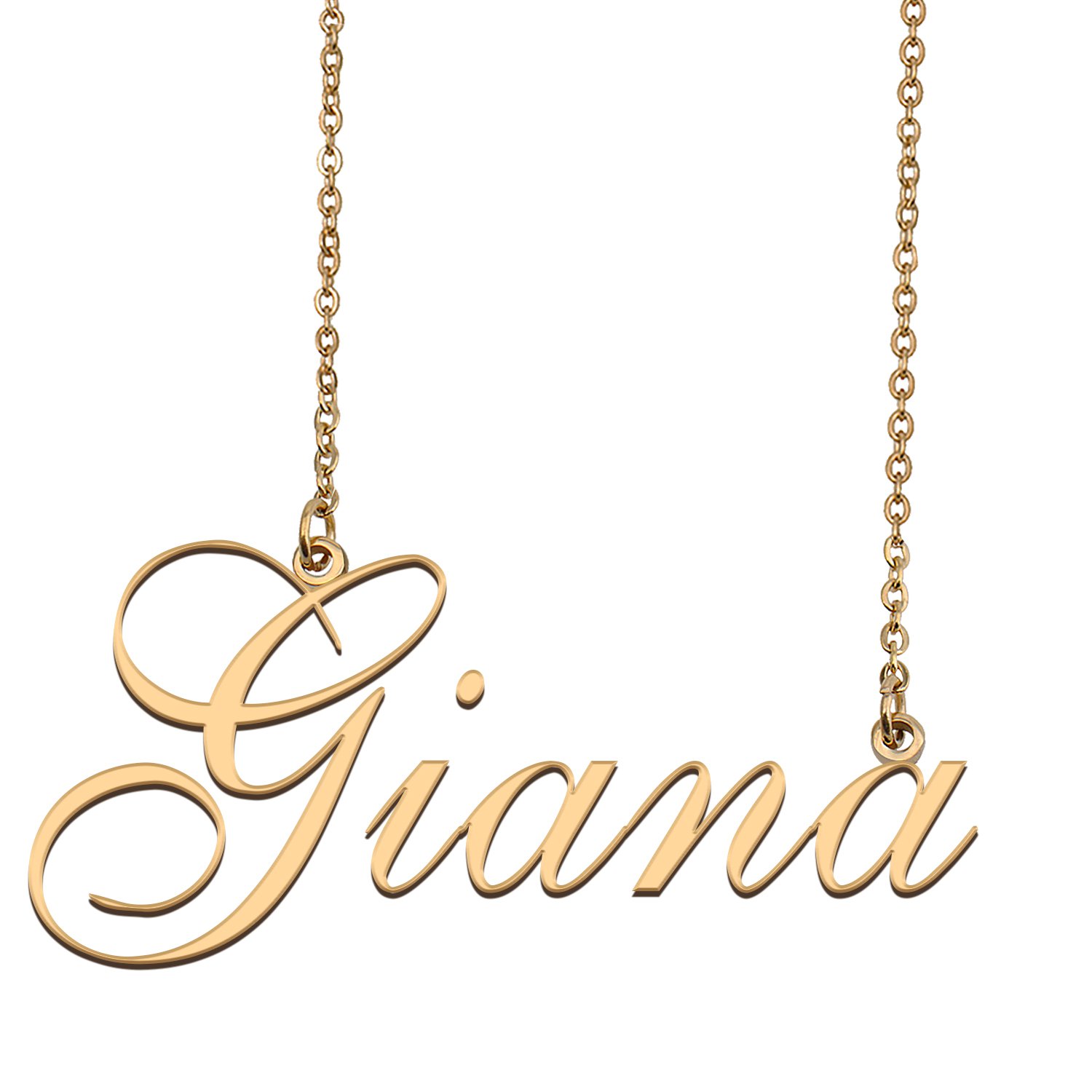 Custom Name Necklace Awesome Gift for My Best Friend Giana