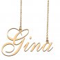 Custom Name Necklace Awesome Gift for My Best Friend Gina