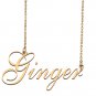 Custom Name Necklace Awesome Gift for My Best Friend Ginger