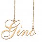 Custom Name Necklace Awesome Gift for My Best Friend Gino