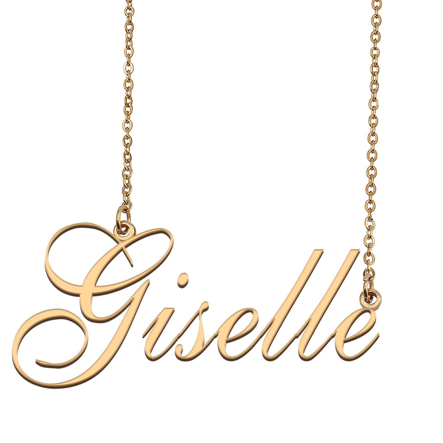 Custom Name Necklace Awesome Gift for My Best Friend Giselle
