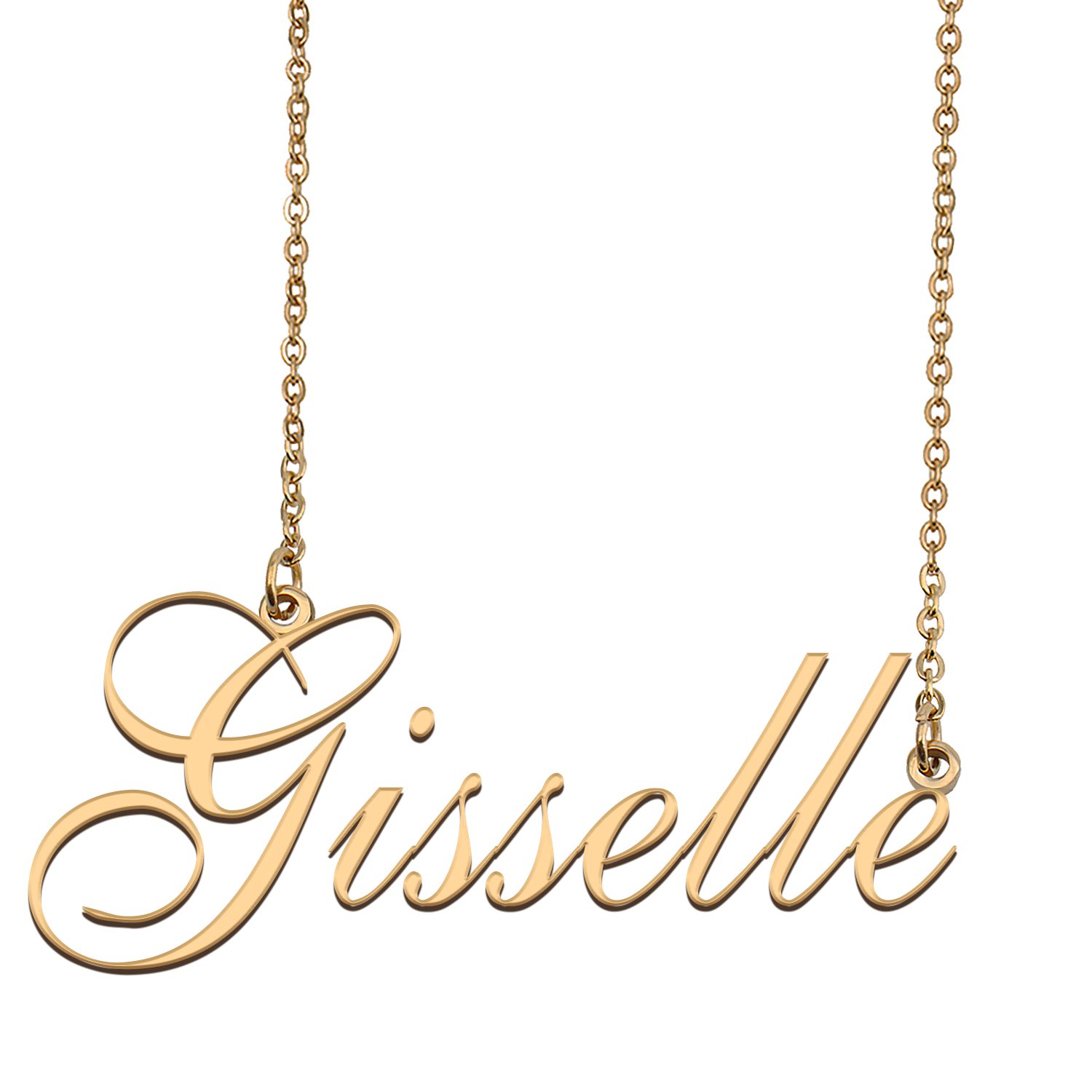 Custom Name Necklace Awesome Gift for My Best Friend Gisselle