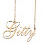 Custom Name Necklace Awesome Gift for My Best Friend Gitty