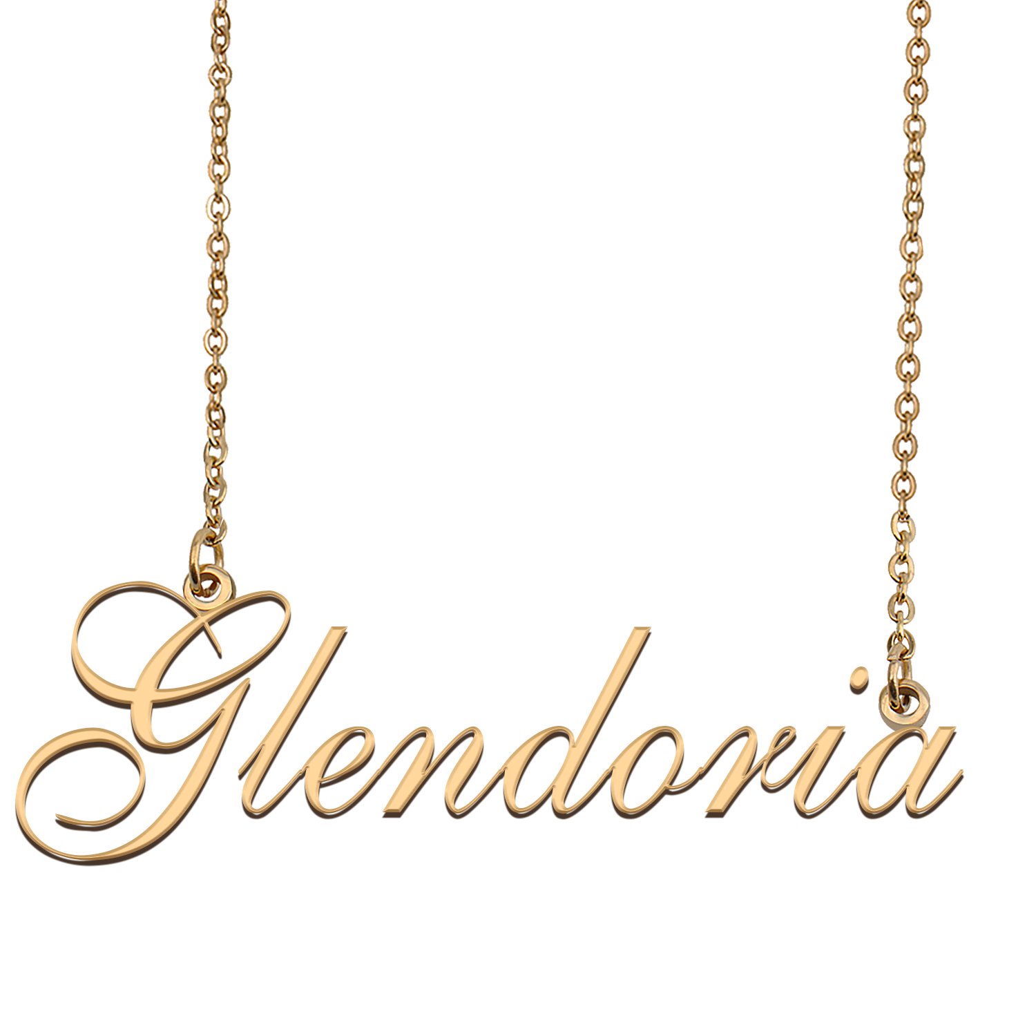 Custom Name Necklace Awesome Gift for My Best Friend Glendoria