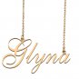 Custom Name Necklace Awesome Gift for My Best Friend Glyna