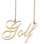Custom Name Necklace Awesome Gift for My Best Friend Golf