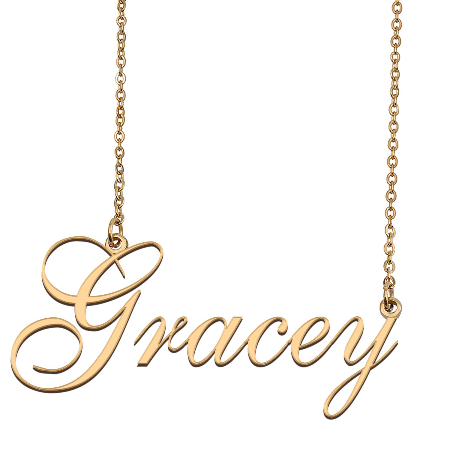 Custom Name Necklace Awesome Gift for My Best Friend Gracey