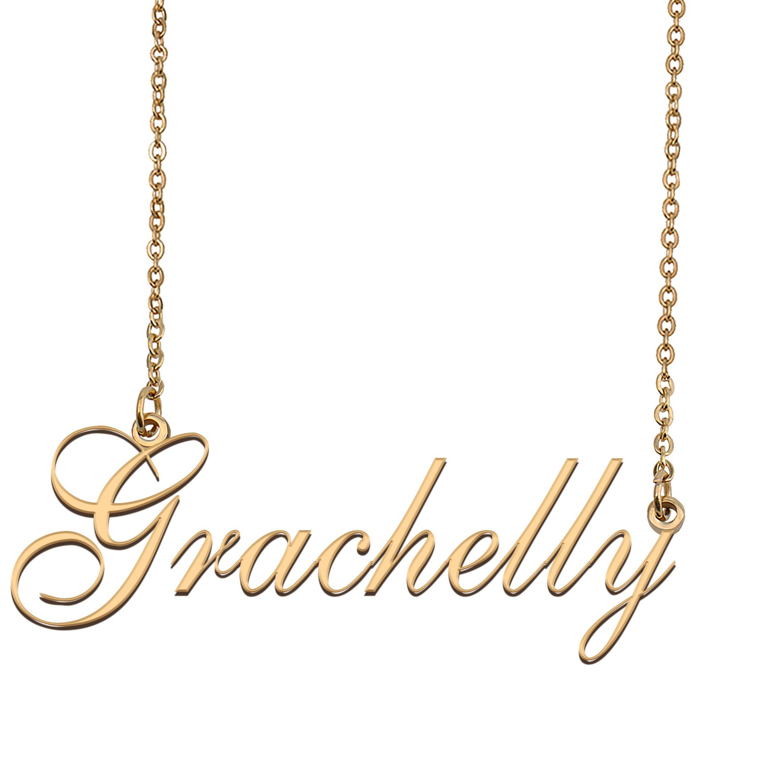 Custom Name Necklace Awesome Gift for My Best Friend Grachelly