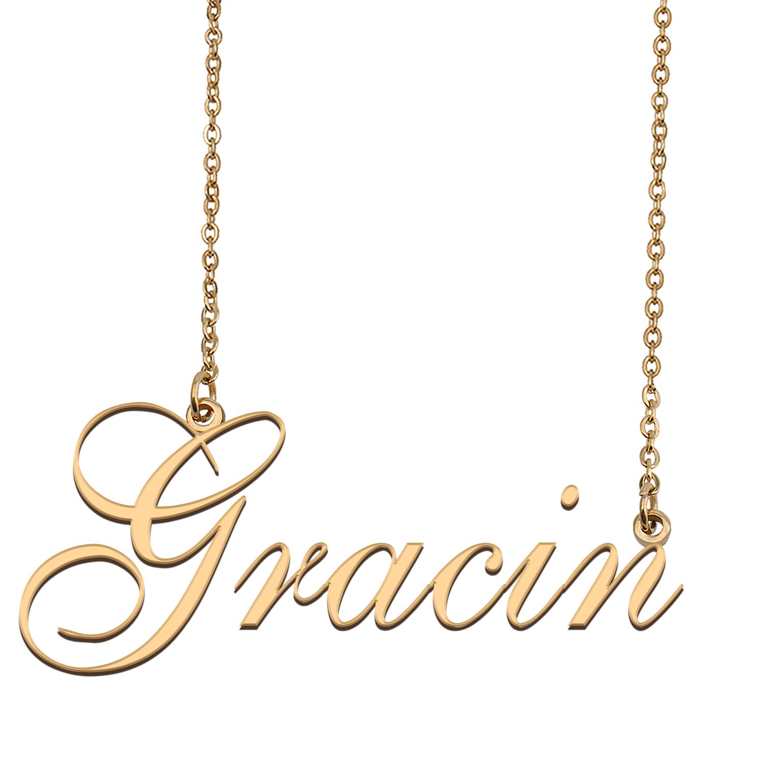 Custom Name Necklace Awesome Gift for My Best Friend Gracin
