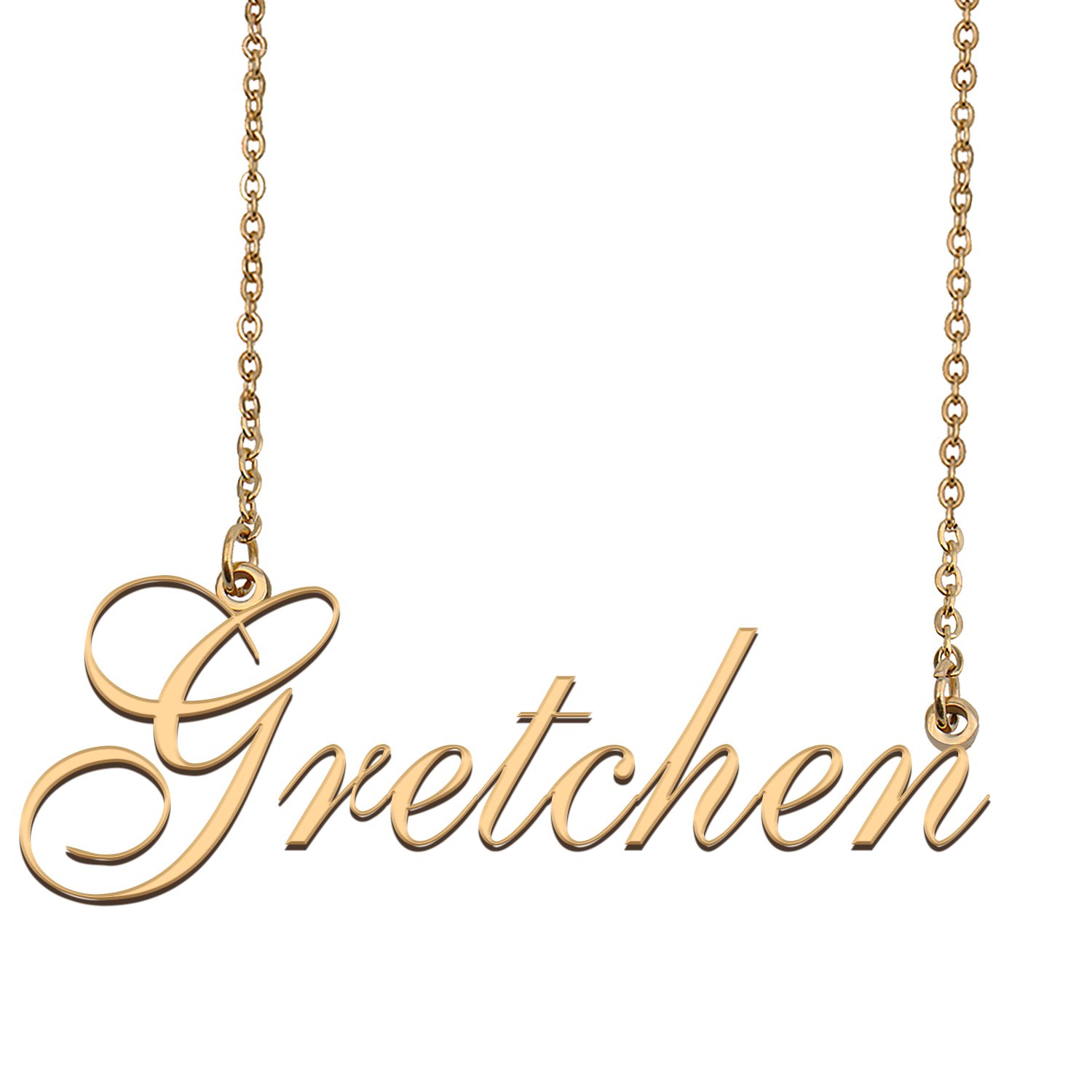 Custom Name Necklace Awesome Gift for My Best Friend Gretchen