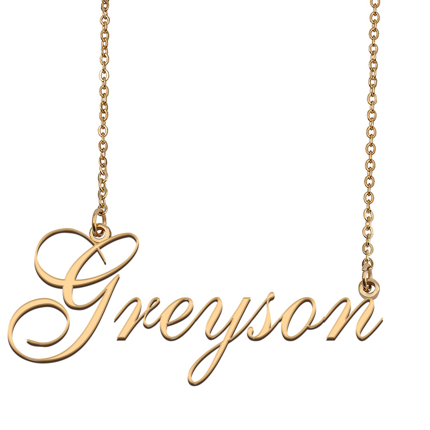 Custom Name Necklace Awesome Gift for My Best Friend Greyson