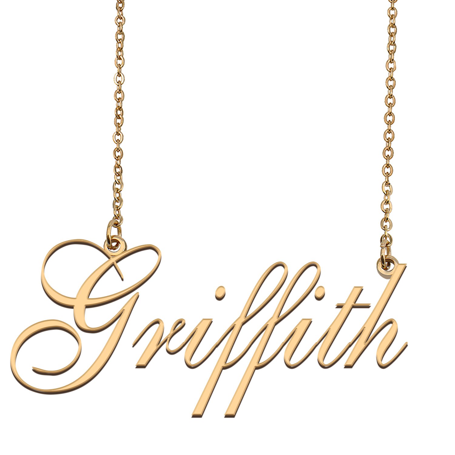 Custom Name Necklace Awesome Gift for My Best Friend Griffith