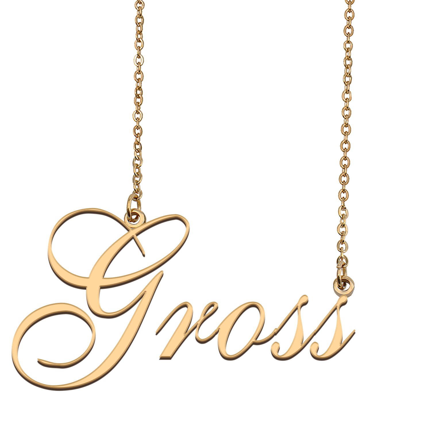 Custom Name Necklace Awesome Gift for My Best Friend Gross