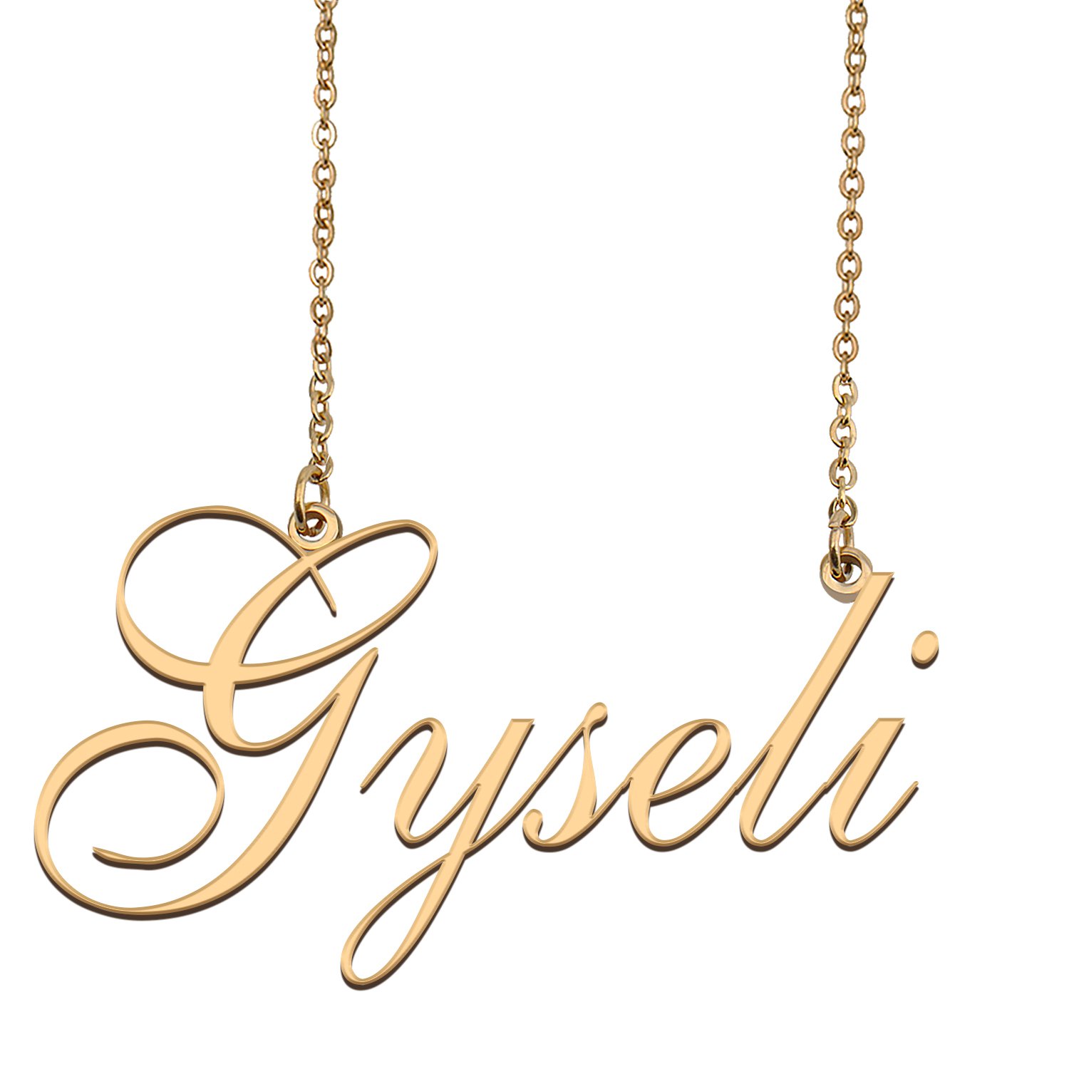 Custom Name Necklace Awesome Gift for My Best Friend Gyseli