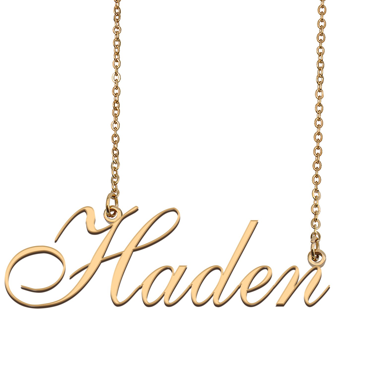 Custom Name Necklace Awesome Gift for My Best Friend Haden