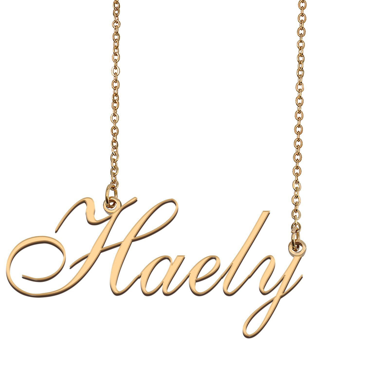 Custom Name Necklace Awesome Gift for My Best Friend Haely