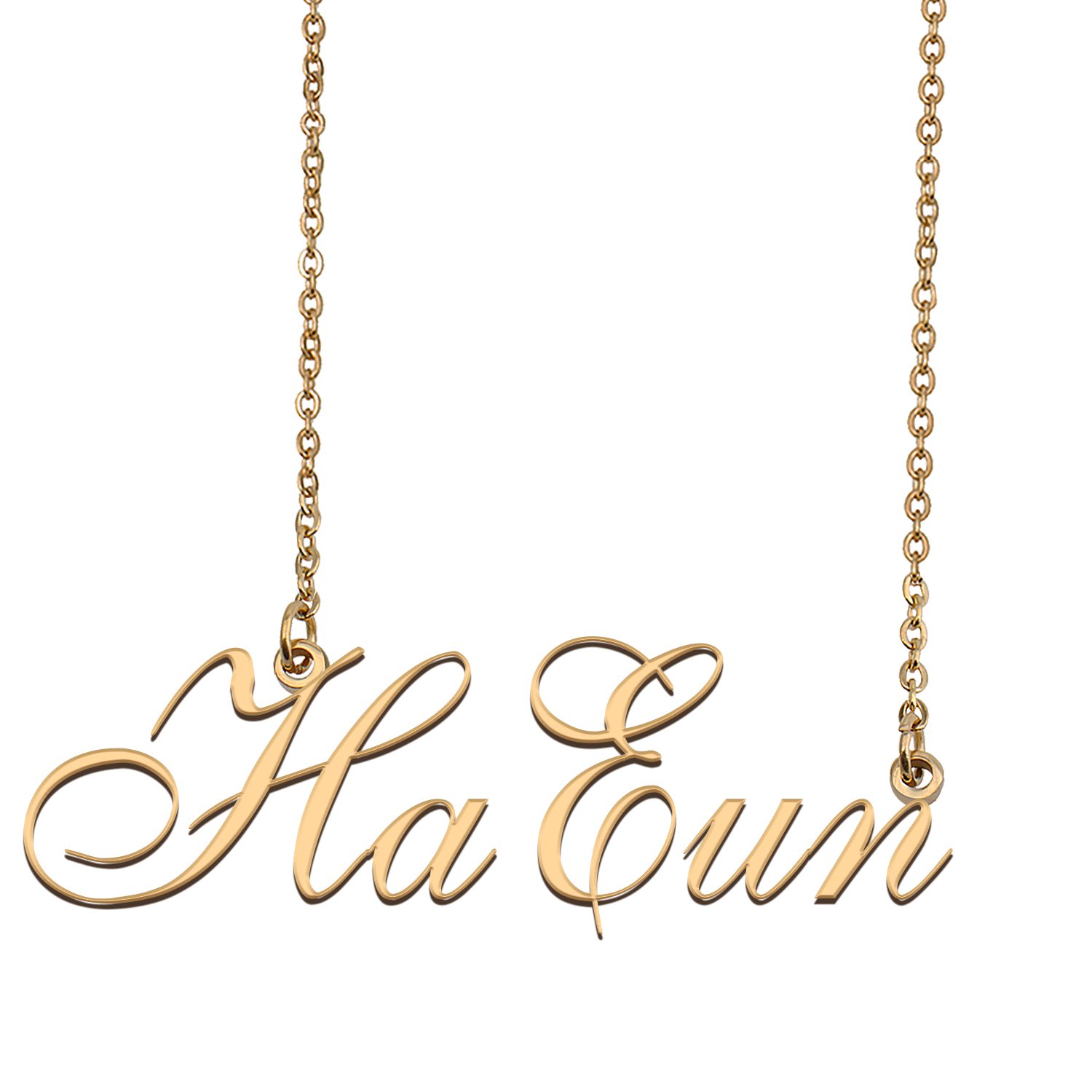 Custom Name Necklace Awesome Gift for My Best Friend HaEun