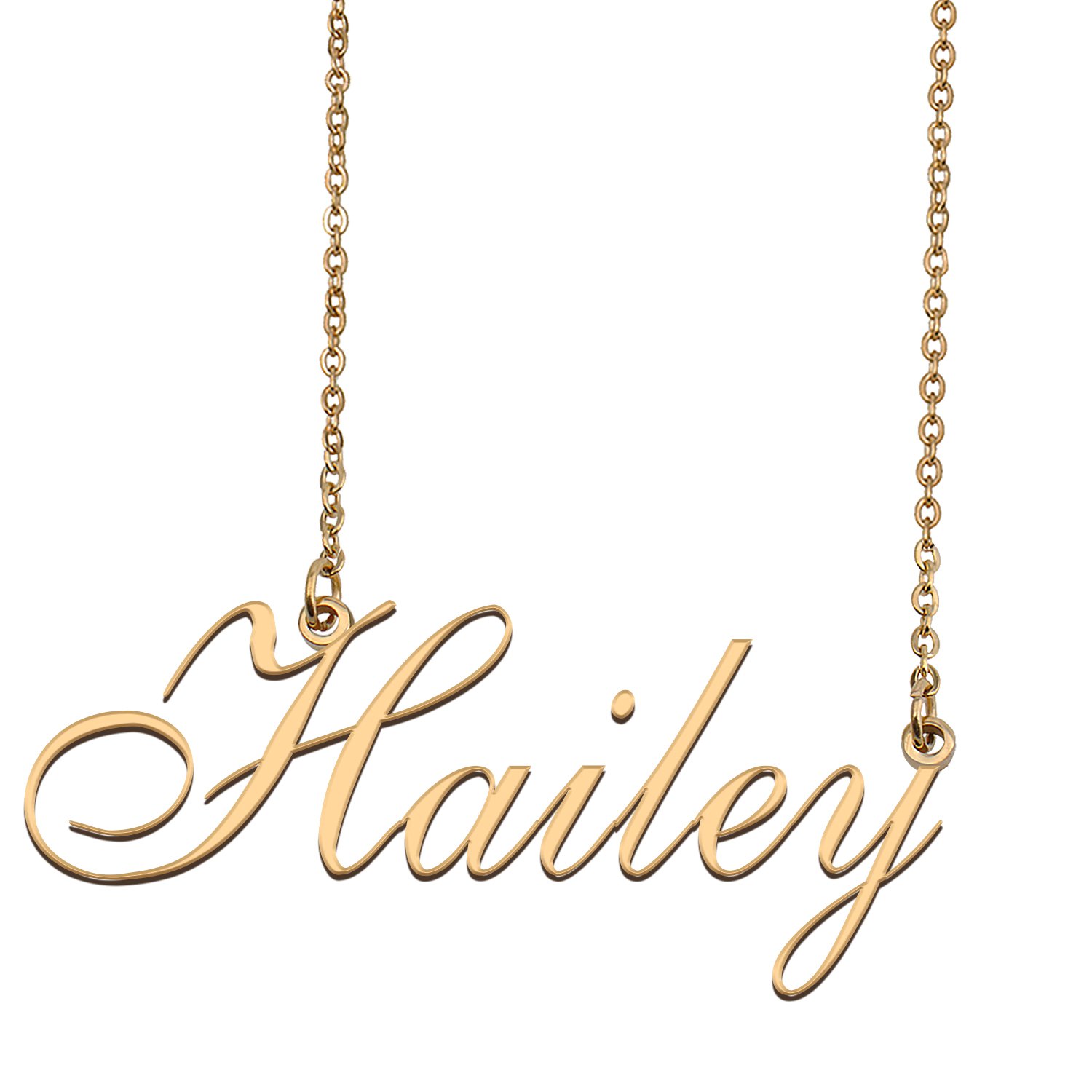 Custom Name Necklace Awesome Gift for My Best Friend Hailey
