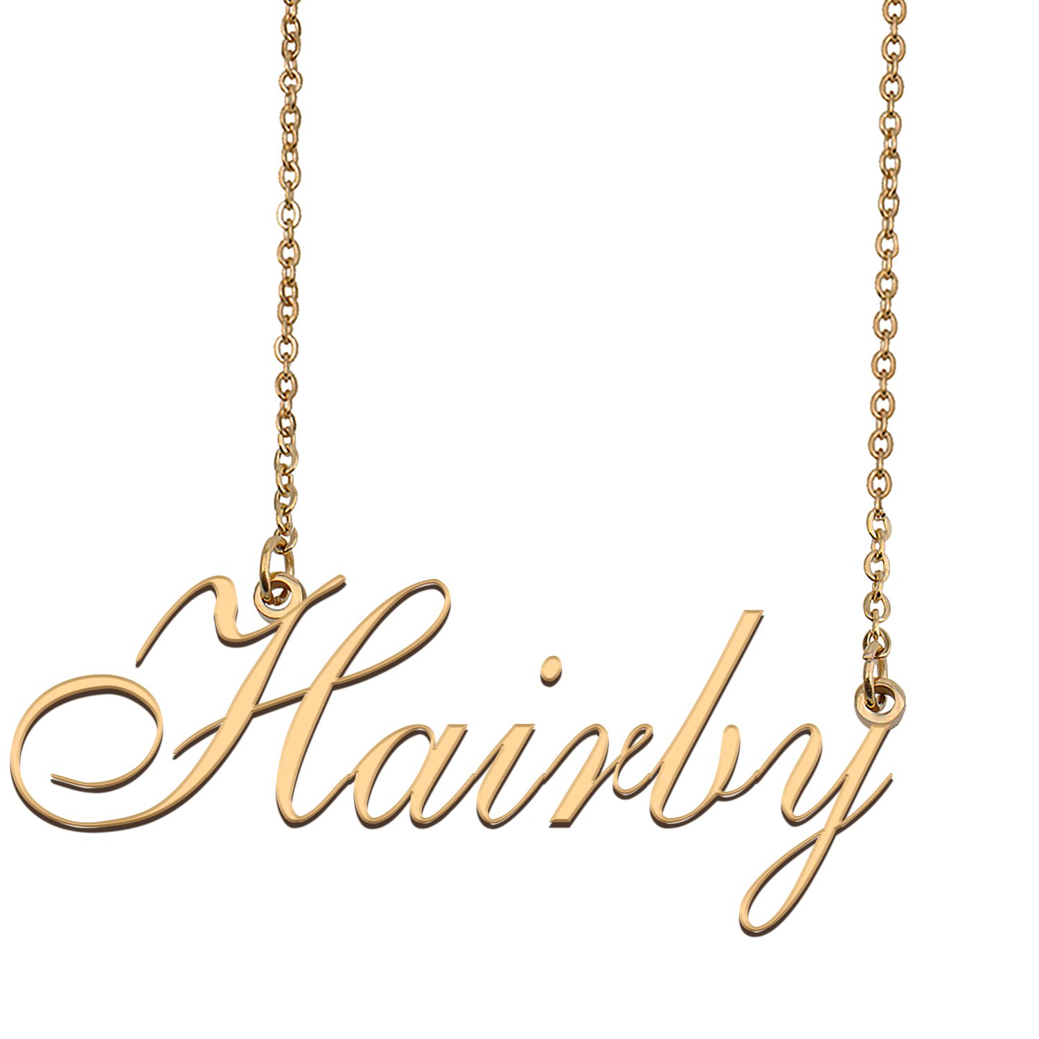 Custom Name Necklace Awesome Gift for My Best Friend Hairby