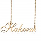Custom Name Necklace Awesome Gift for My Best Friend Hakeem